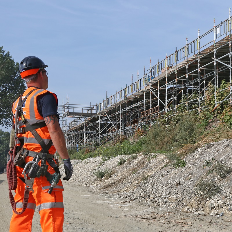 Thanet Parkway heavy duty temporary birdcage