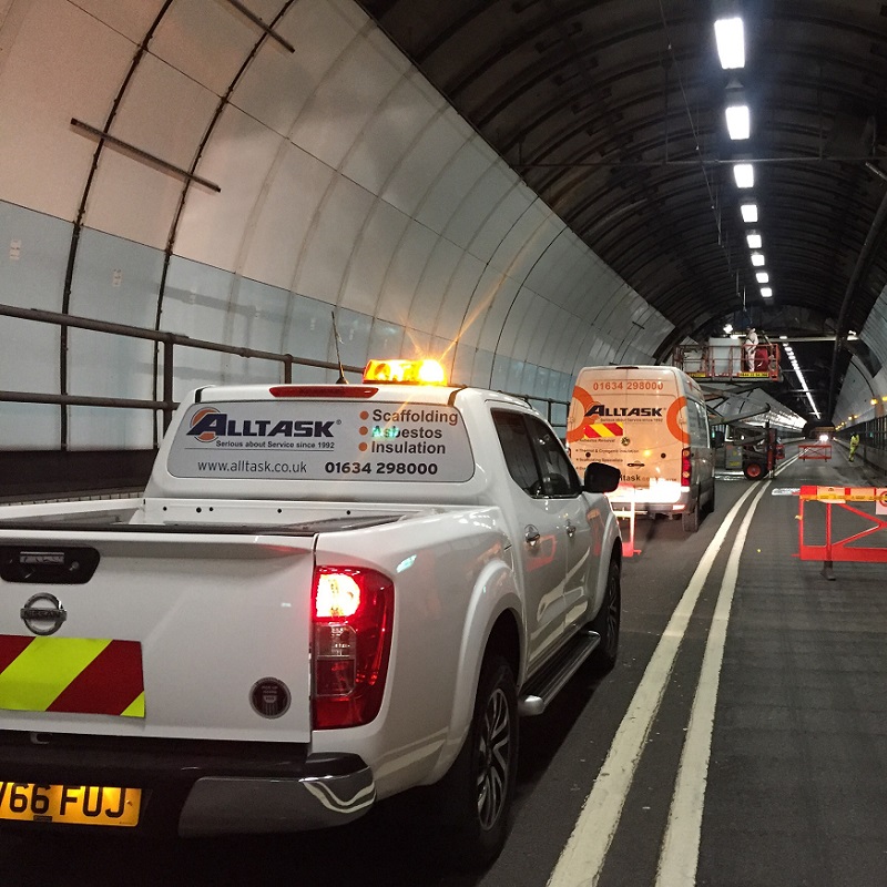 Dartford Tunnel Asbestos Removal
