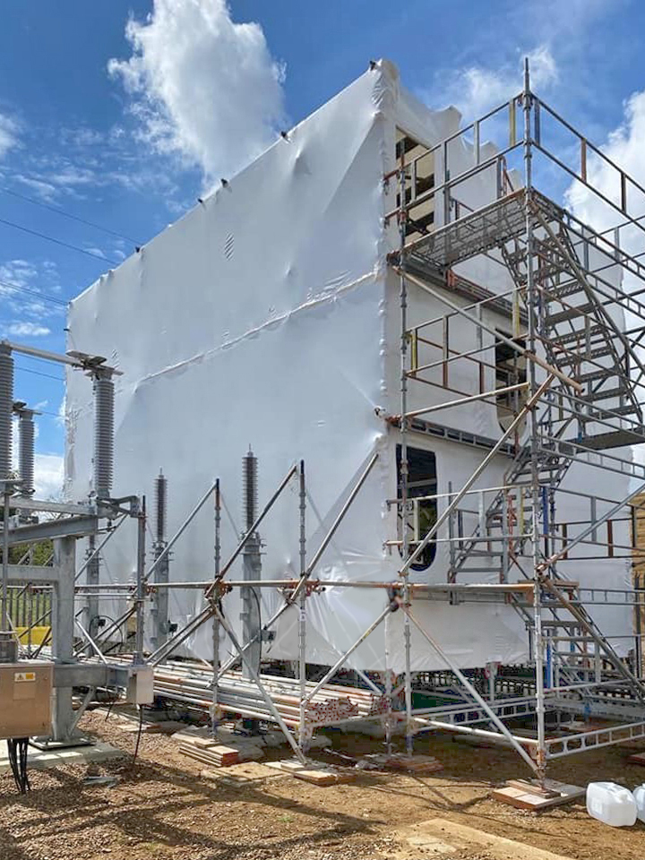 Power Transmission Design and Access Scaffolding Solutions Power Transmission Design and Access Scaffolding Solutions