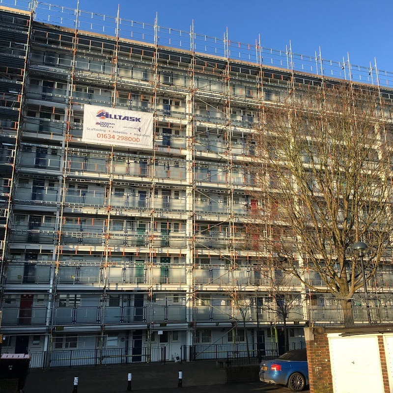 Social Housing Scaffolding, Asbestos Management and Thermal Insulation