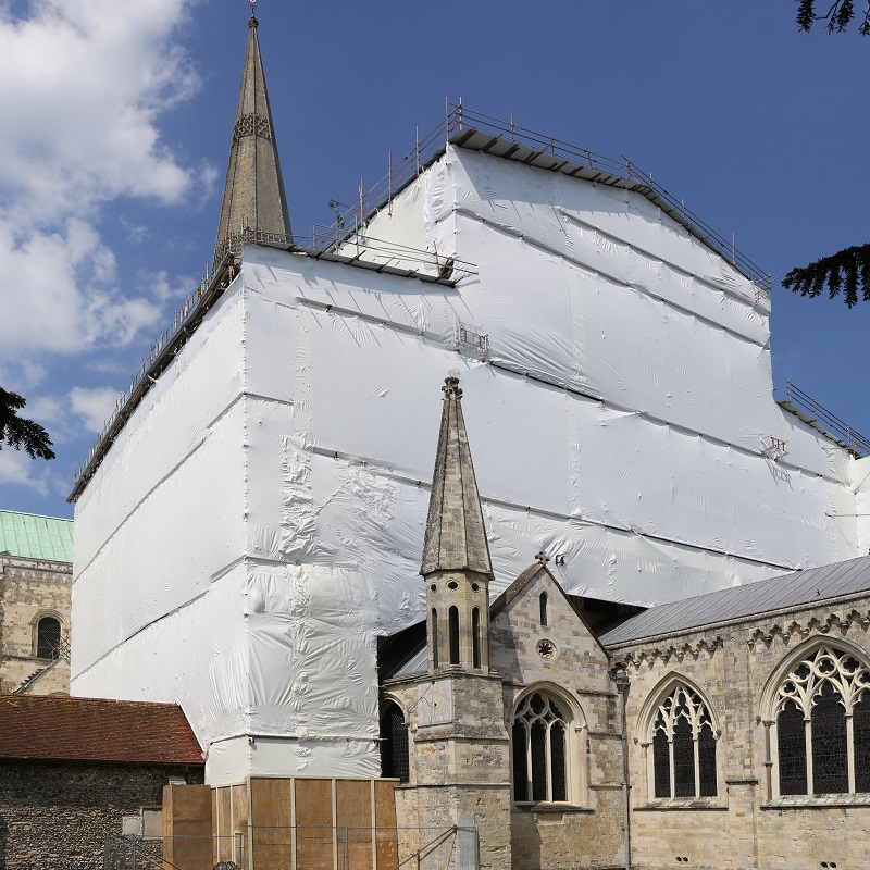 Scaffolding for Historical Restoration