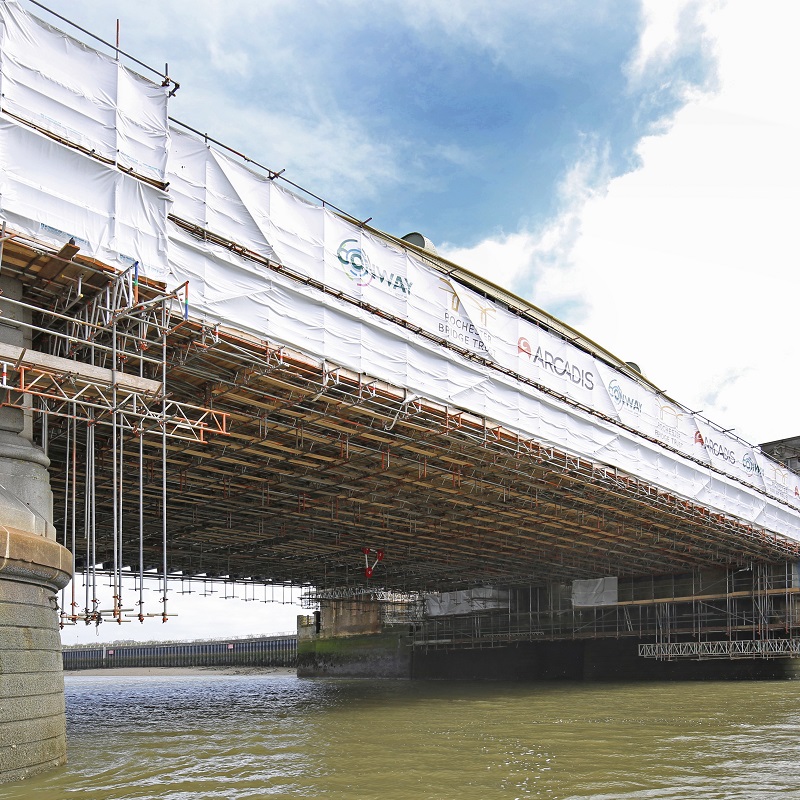 Restored Historic Bridge Refurbishment
