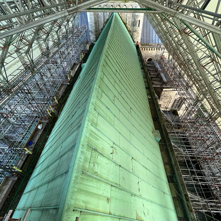 Chichester Cathedral Roof Restoration