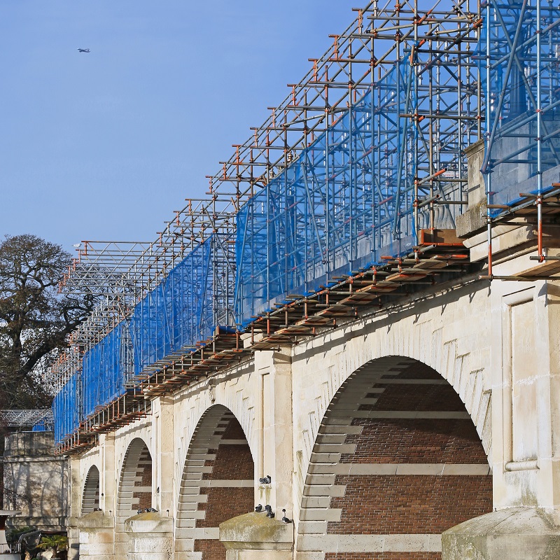 Kingston Bridge Repairs Scaffolding