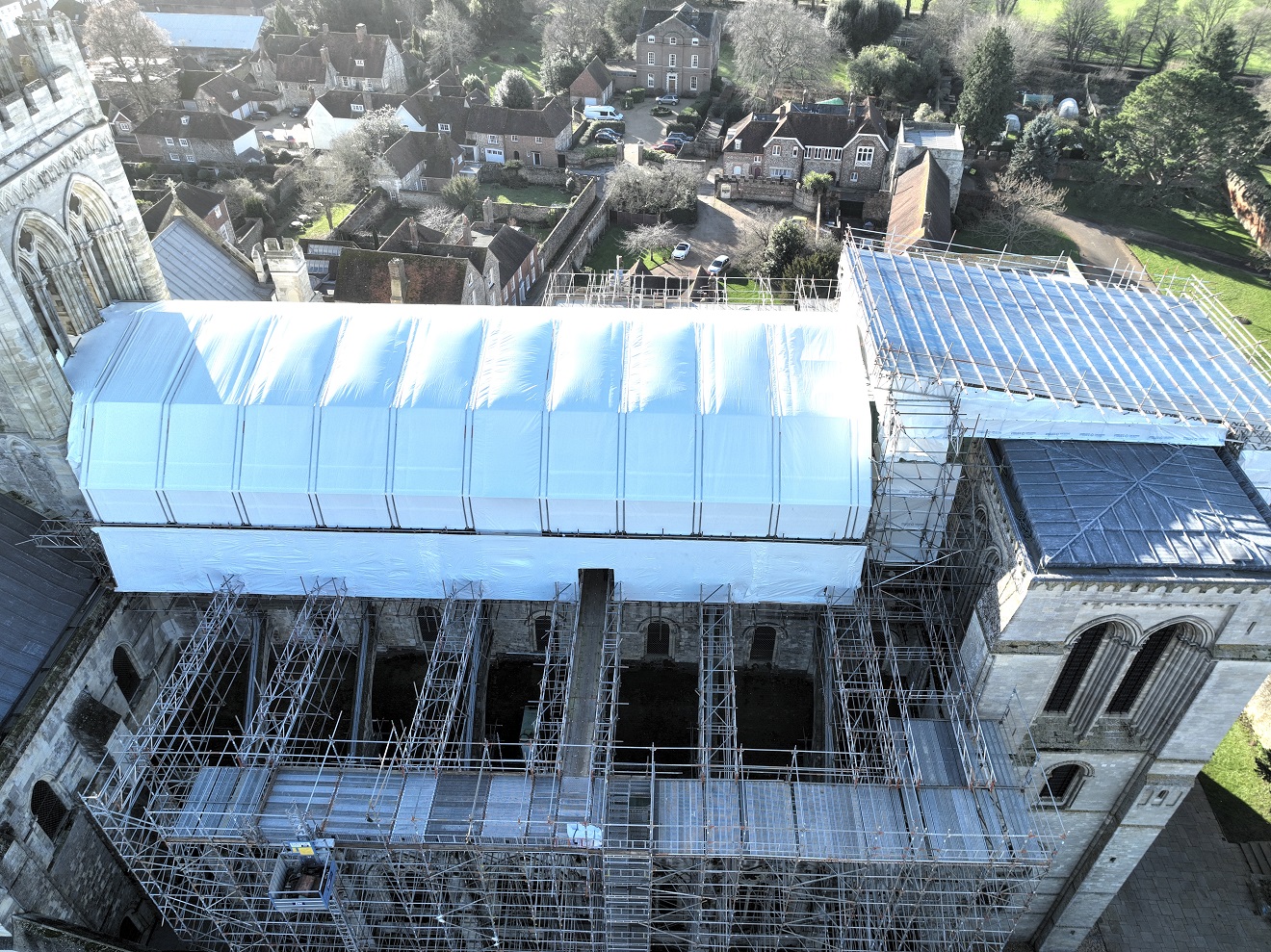 Chichester Cathedral Roof Restoration Project