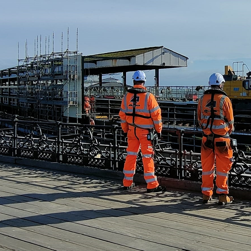 Ryde Pier Scaffolding