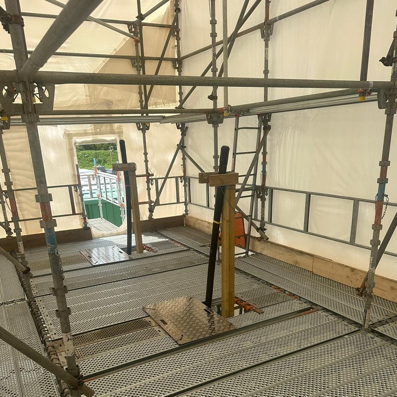 Sealing End Scaffolds Designed In-House