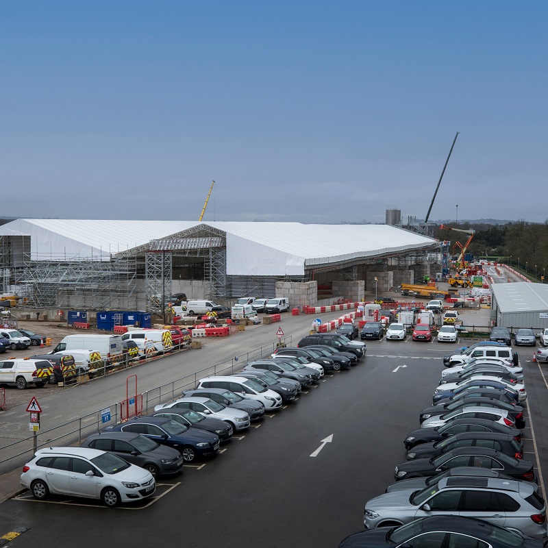 HS2 Temporary Roof