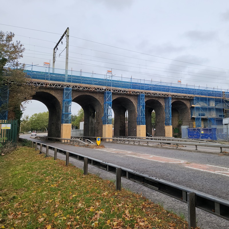 Viaduct Road Access Scaffolding and Asbestos Removal