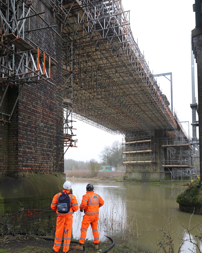 Alltask Sharnbrook Viaduct Scaffolding Alltask Sharnbrook Viaduct Scaffolding