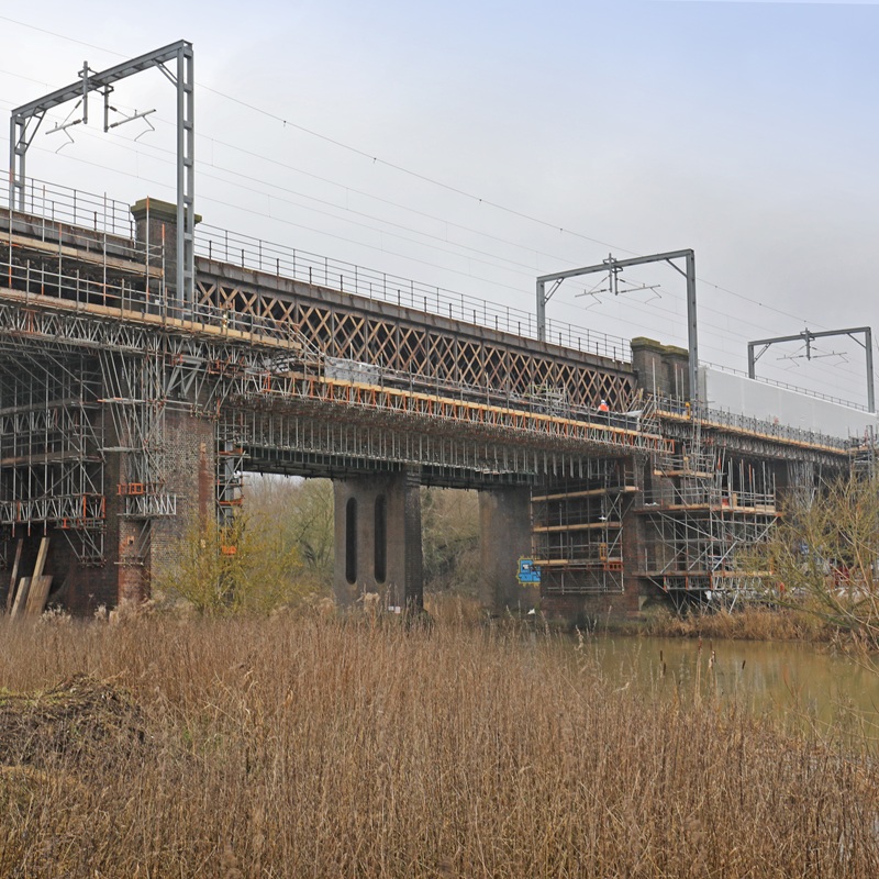 Sharnbrook Viaduct Alltask Scaffolding Sharnbrook Viaduct Alltask Scaffolding