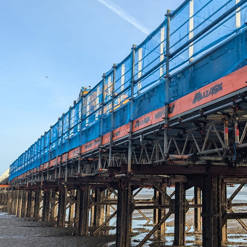 Alltask Ryde Pier Access Scaffolding
