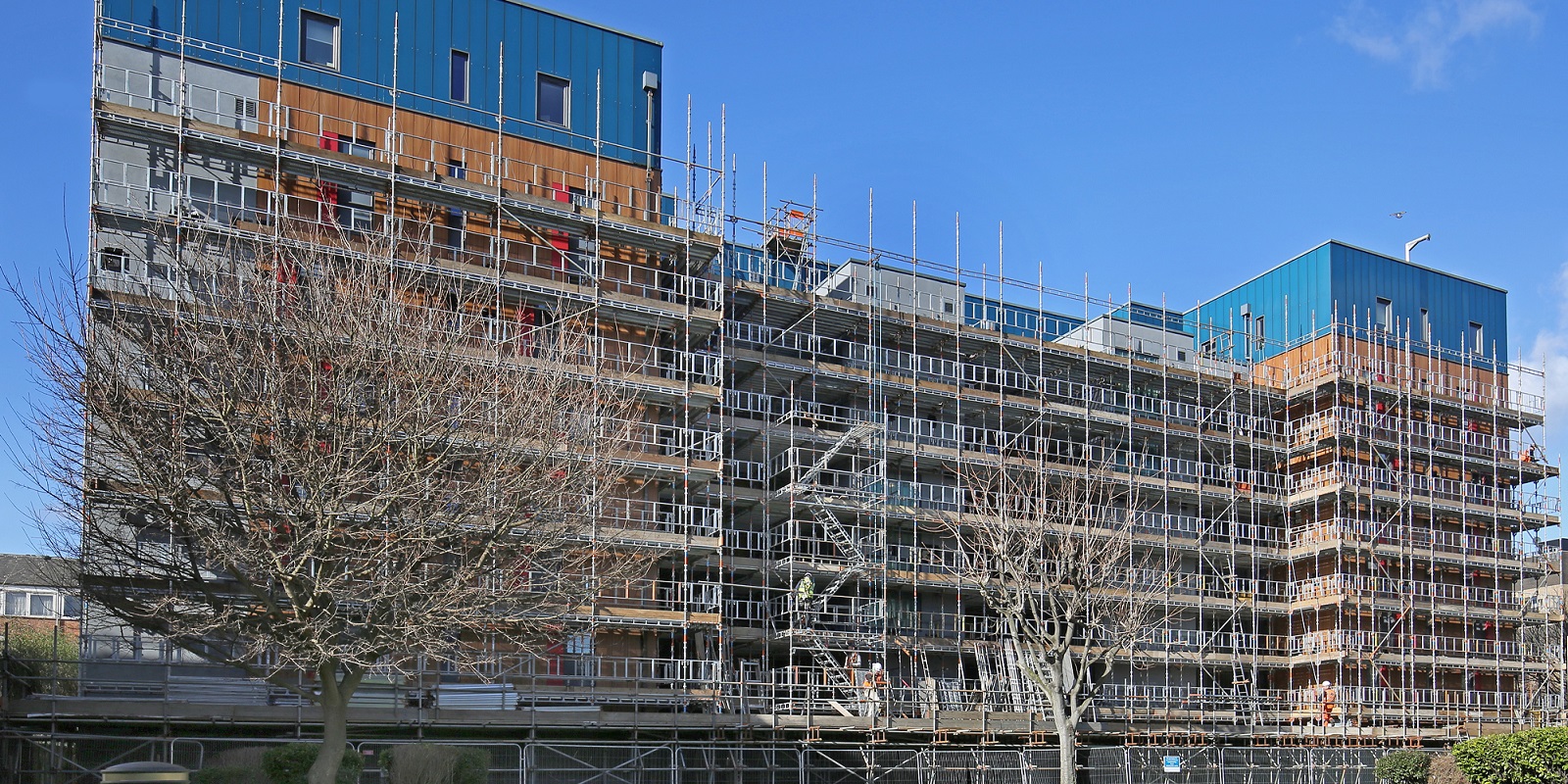 Scaffolding Access to Install Cladding Scaffolding Access to Install Cladding