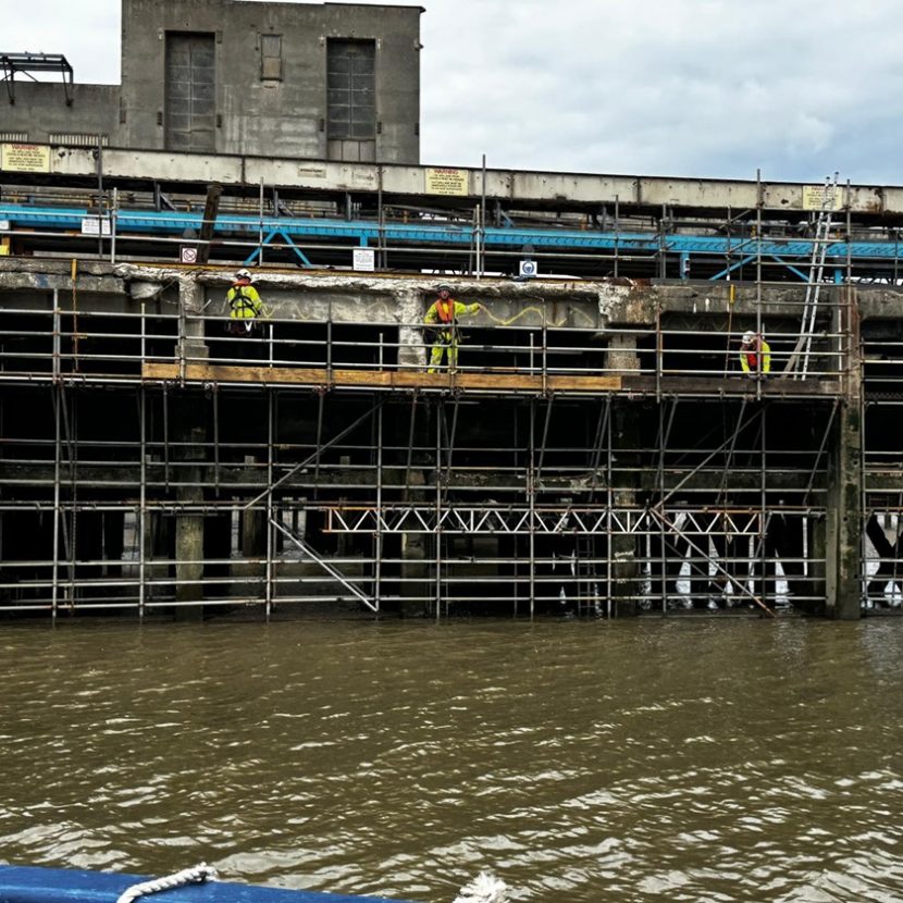 Alltask Scaffolding jetty Works Erith