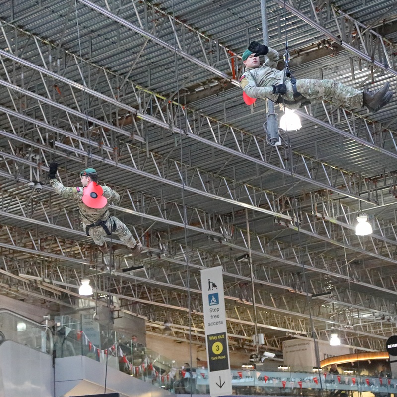 Waterloo Scaffolding London Poppy Day