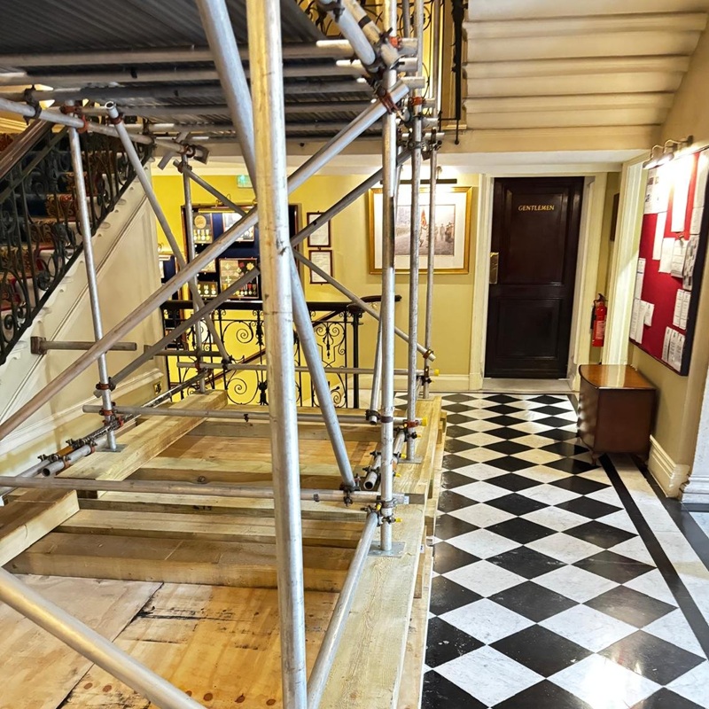 Scaffolding Cavalry and Guards Club