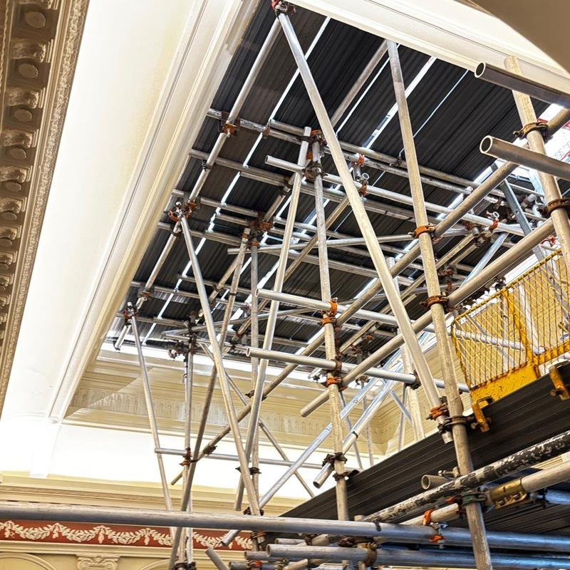 Scaffolding Works Cavalry and Guards Club