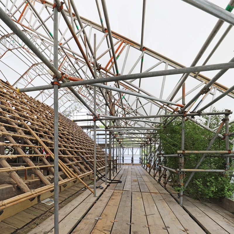 Alltask Scaffolding Conservation Minka House Kew Gardens