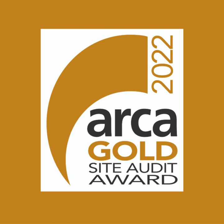 Alltask Arca Gold Site Audit Award