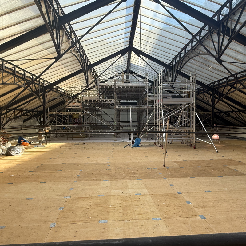 Alltask Scaffolding Access Live Rail Environment