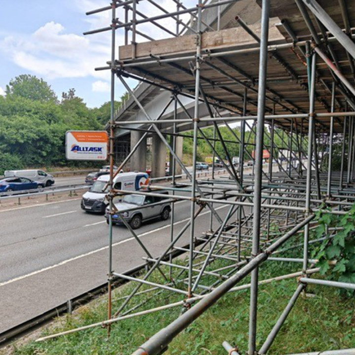 Alltask Scaffolding M40 Bridge Maintenance Works