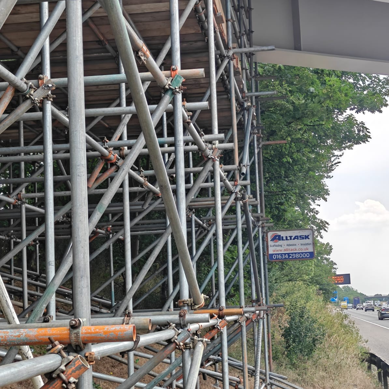 Alltask Scaffolding M40 Maintenance Works
