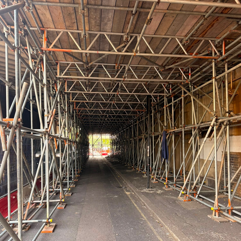 Lambeth Road Scaffolding Project